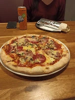 Margherita Pizza And Falafel Wrap
